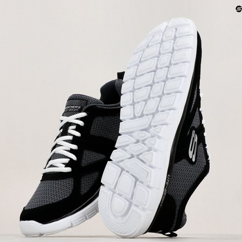 Vyriški batai SKECHERS Burns Agoura black/white 9