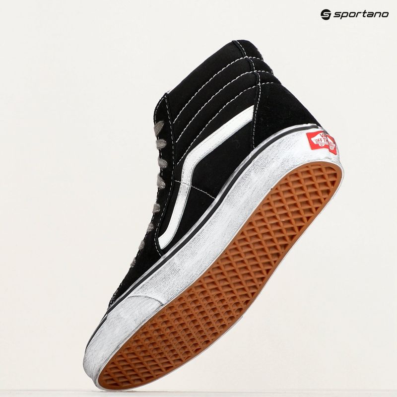 Batai Vans SK8-Hi Stressed black/white 9