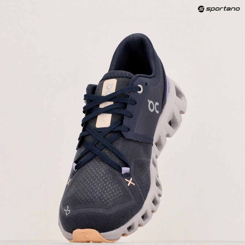 Moteriški bėgimo bateliai On Running Cloud X 3 iron/fade 9