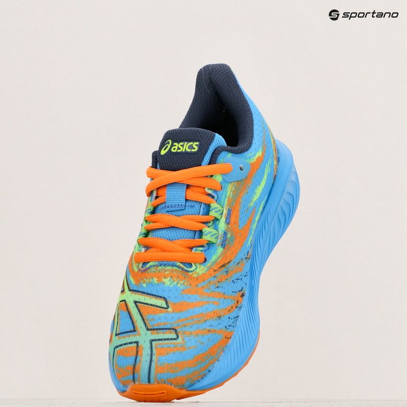 Vaikiški bėgimo bateliai ASICS Gel-Noosa Tri 15 GS waterscape/electric lime 9