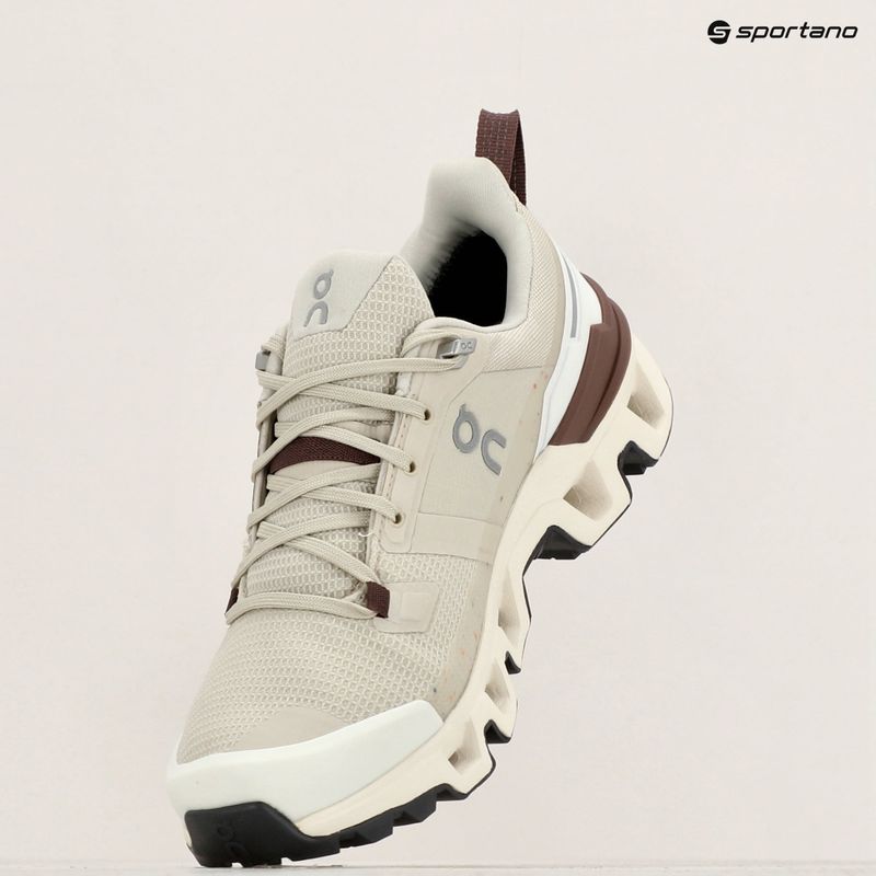 Moteriški žygio batai On Cloudwander Waterproof sand/ivory 9