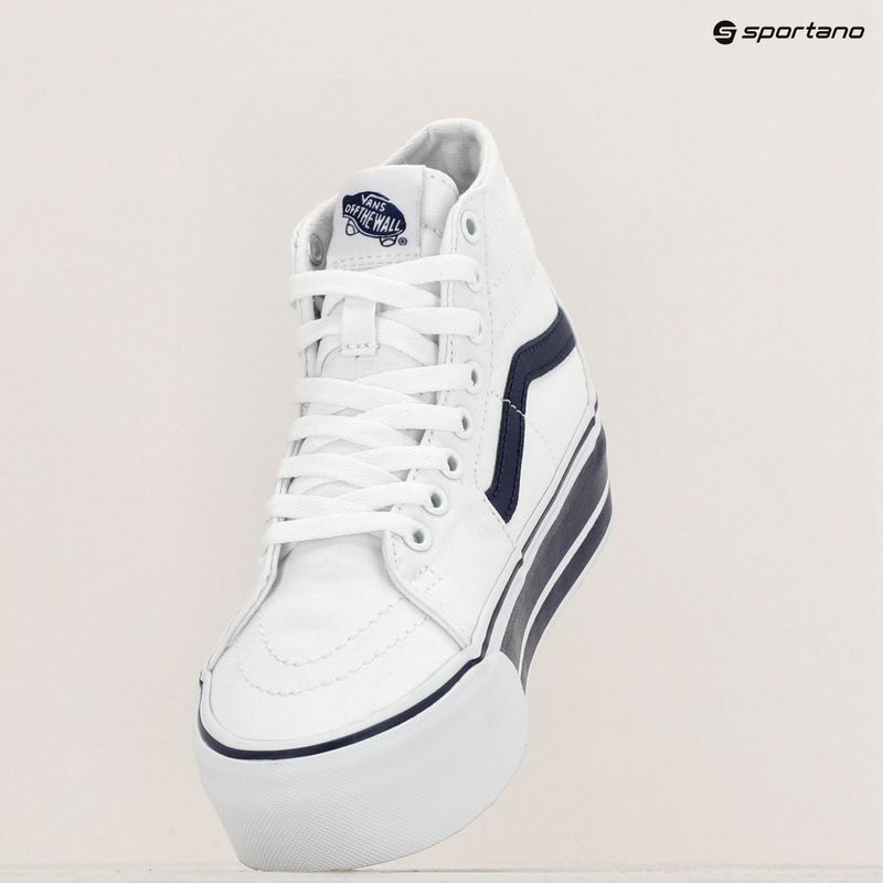 Batai Vans UA SK8-Hi Tapered Stackform Sport Stripes navy true/white 9