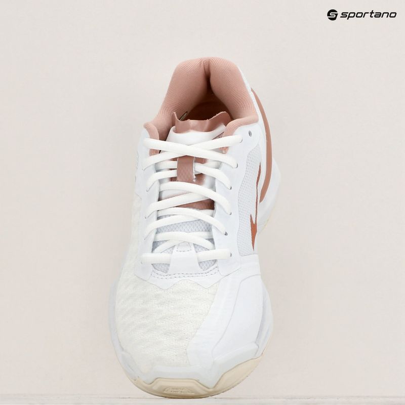Moteriški rankinio bateliai Mizuno Wave Stealth Neo white/rose/snow white 9