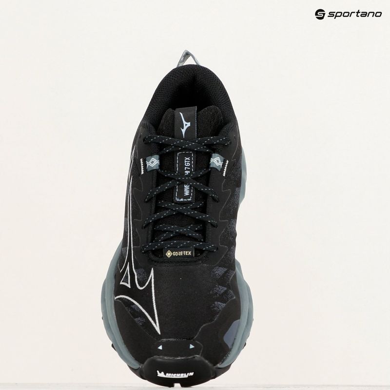 Moteriški bėgimo batai Mizuno Wave Daichi 7 GTX black/oblue/sweather 9