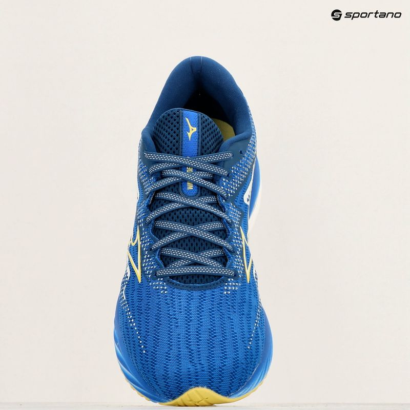Vyriški bėgimo bateliai Mizuno Wave Rider 27 lblue/zinnia/poseidon 20