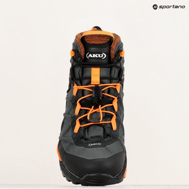 Vyriški turistiniai batai AKU Rocket Mid DFS GTX black/orange 9