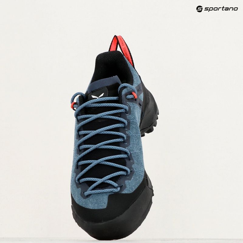 Moteriški turistiniai batai Salewa Wildfire Canvas java blue/black 9