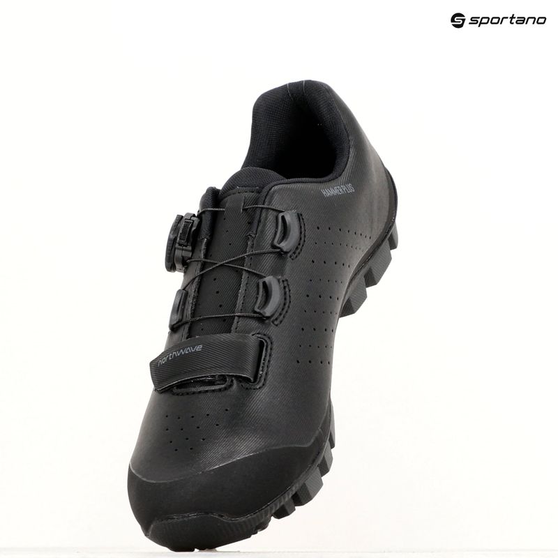 Vyriški dviračių MTB batai Northwave Hammer Plus black/dark grey 9