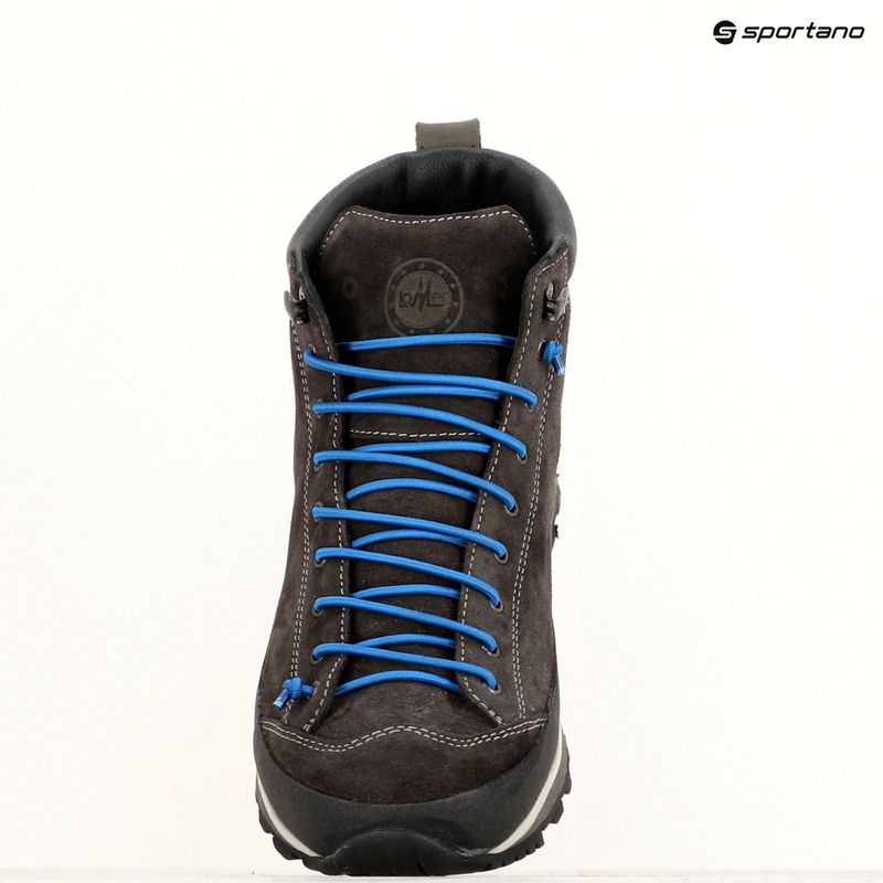 Vyriški turistiniai batai Lomer Bio Naturale Mid Mtx Suede antra/laguna 10