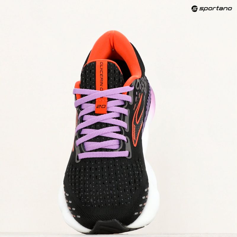 Moteriški bėgimo batai Brooks Glycerin GTS 20 black/bellflower/fiesta 9