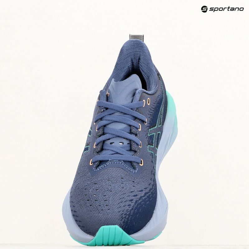 Moteriški bėgimo bateliai ASICS Novablast 4 thunder blue/blue expanse 9