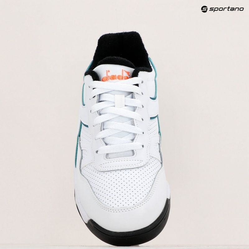 Batai Diadora Winner bianco/verd blu-capri 9