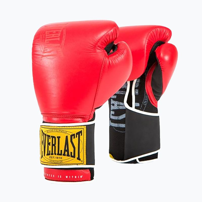 Bokso pirštinės Everlast 1910 Classic red 8