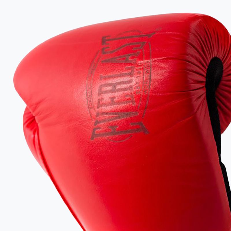 Bokso pirštinės Everlast 1910 Classic red 9