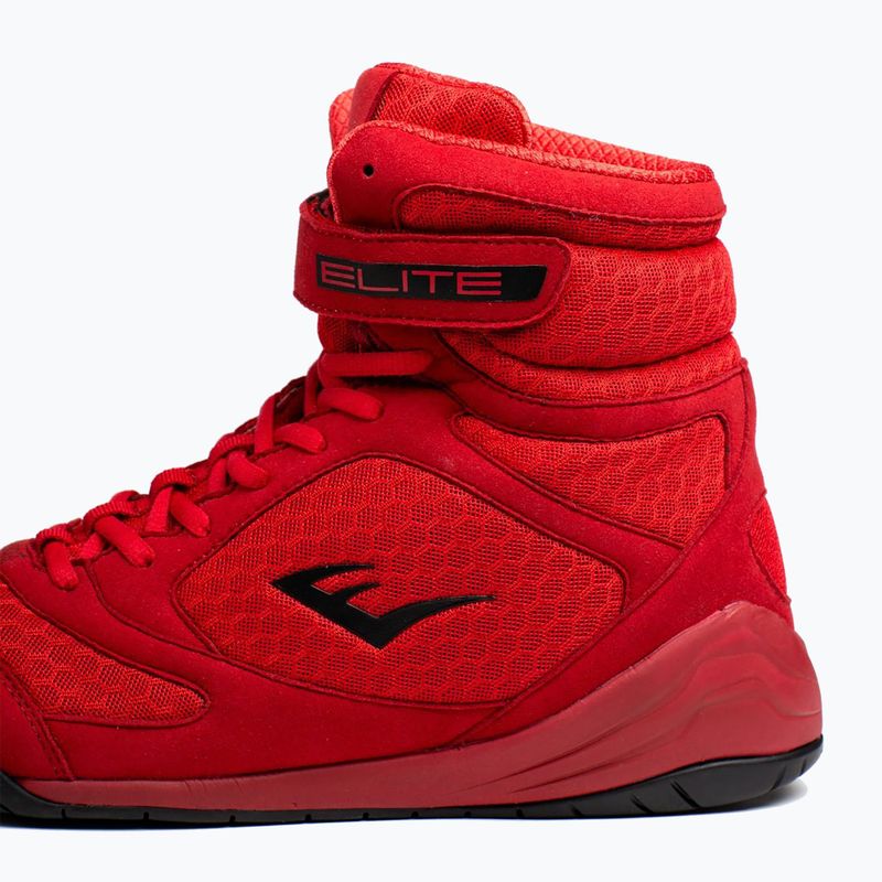 Vyriški bokso batai Everlast Elite 2 red 5