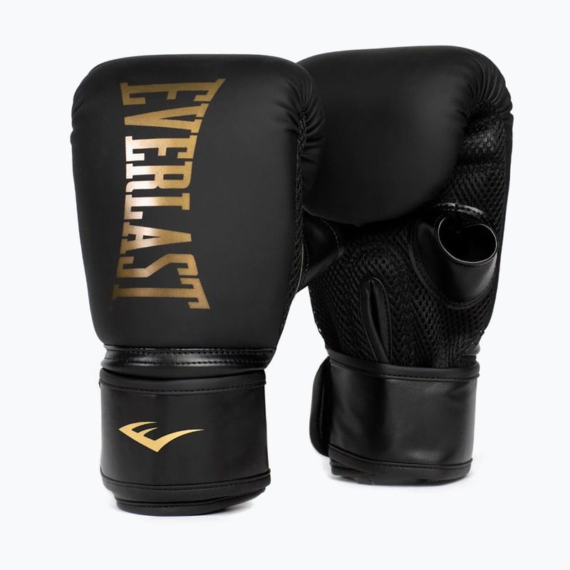 Instrumentinės bokso pirštinės Everlast Cardio Elite Bag Gloves black/gold