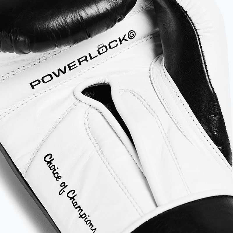 Bokso pirštinės Everlast Powerlock Pro OG H&L black/white 5