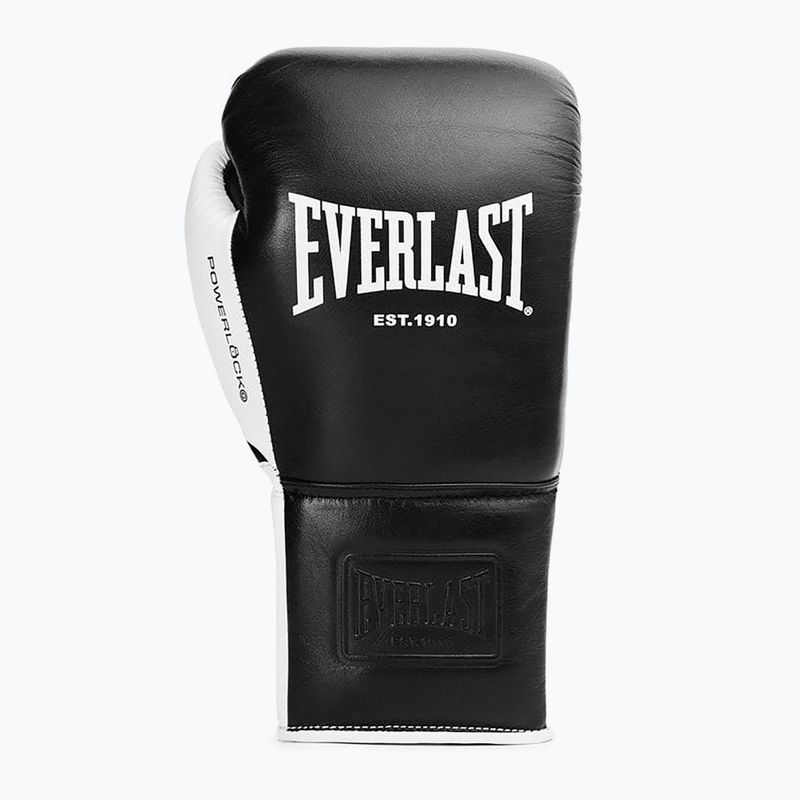 Bokso pirštinės Everlast Powerlock Pro OG Laced black/white 2