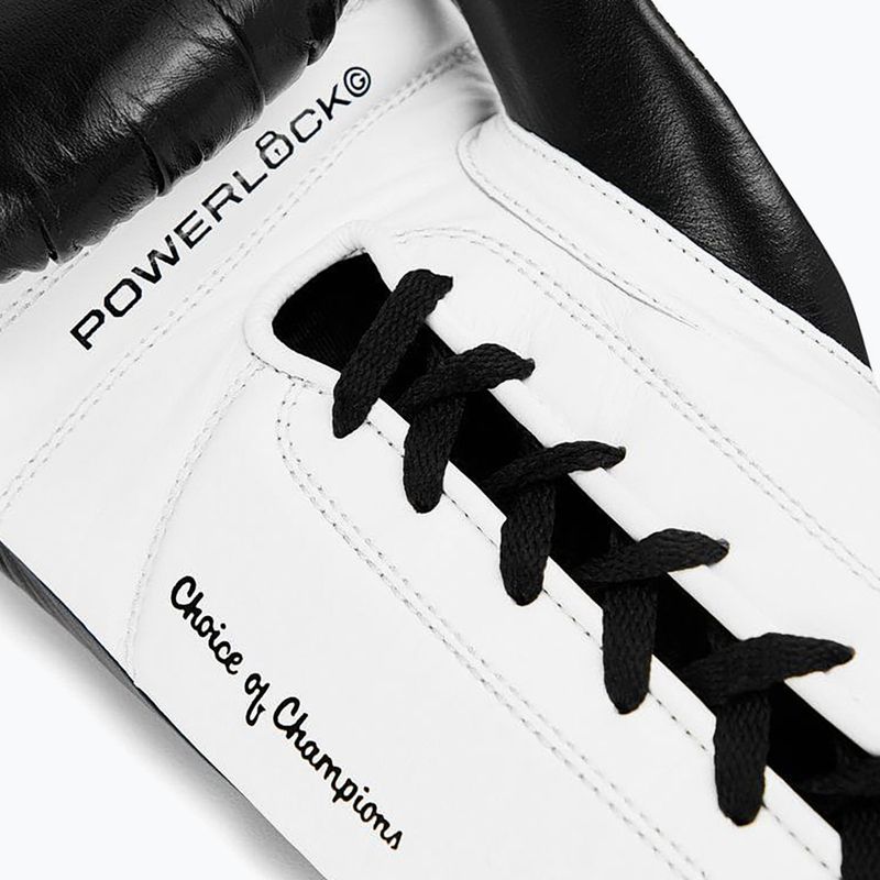 Bokso pirštinės Everlast Powerlock Pro OG Laced black/white 4