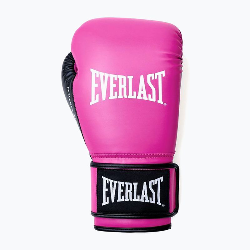 Bokso pirštinės Everlast Powerlock Pro OG H&L Training Glove pink/black 2