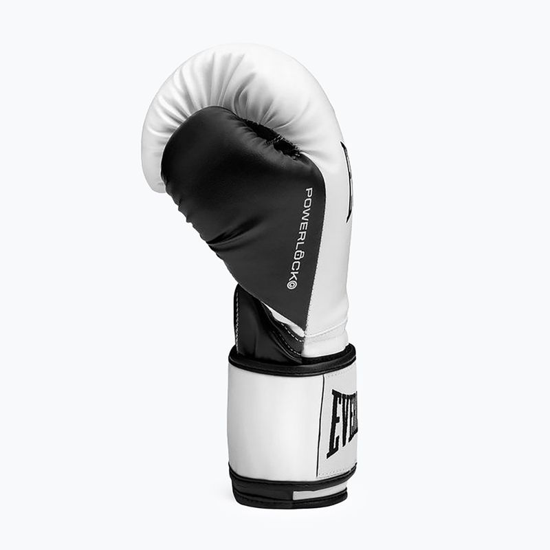 Bokso pirštinės Everlast Powerlock Pro OG H&L Training Glove black/white 4