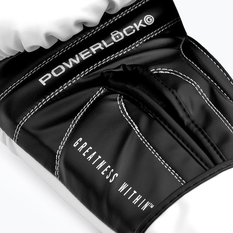 Bokso pirštinės Everlast Powerlock Pro OG H&L Training Glove black/white 6