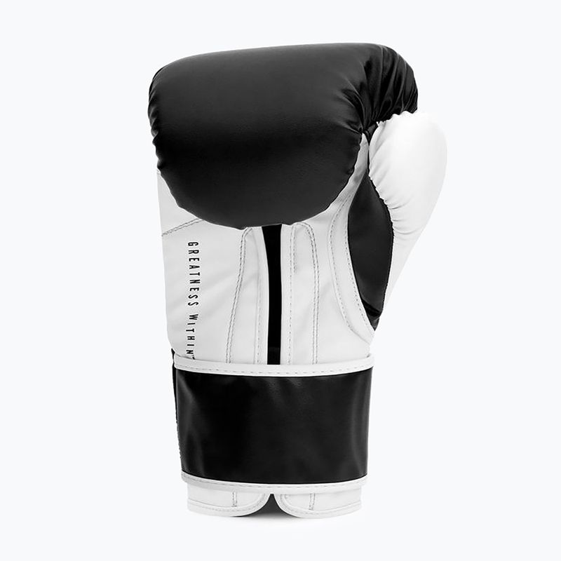 Bokso pirštinės Everlast Powerlock Pro OG H&L Training Glove white/black 3