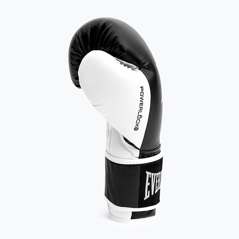 Bokso pirštinės Everlast Powerlock Pro OG H&L Training Glove white/black 4