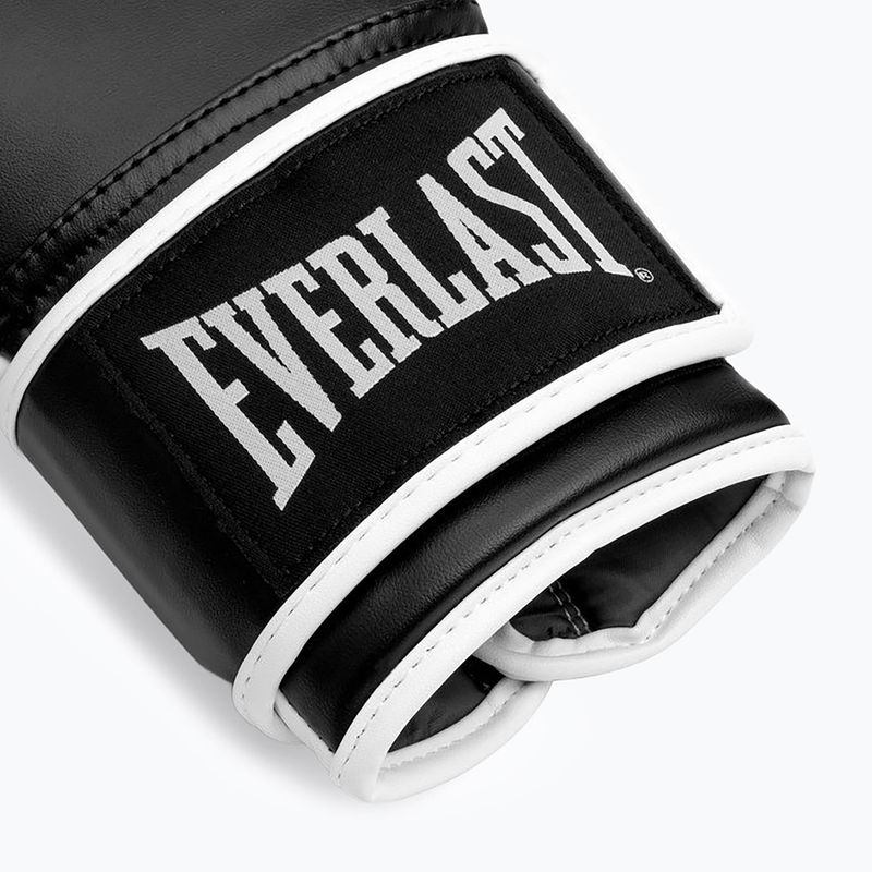 Bokso pirštinės Everlast Powerlock Pro OG H&L Training Glove white/black 5