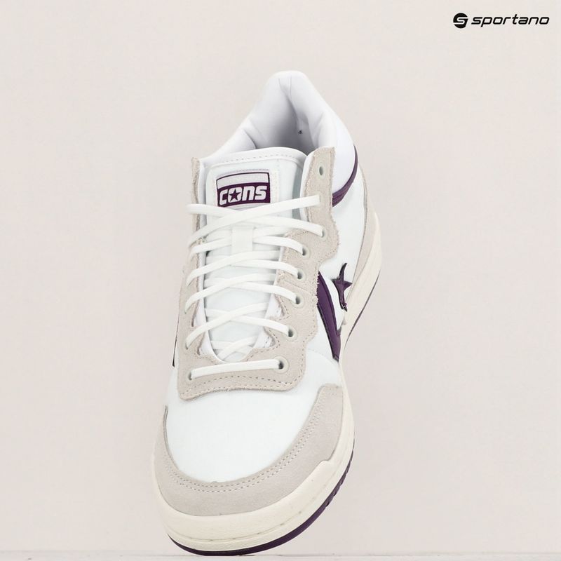 Converse Cons Fastbreak Pro Suede Nylon white/vaporous gray/purple batai 9