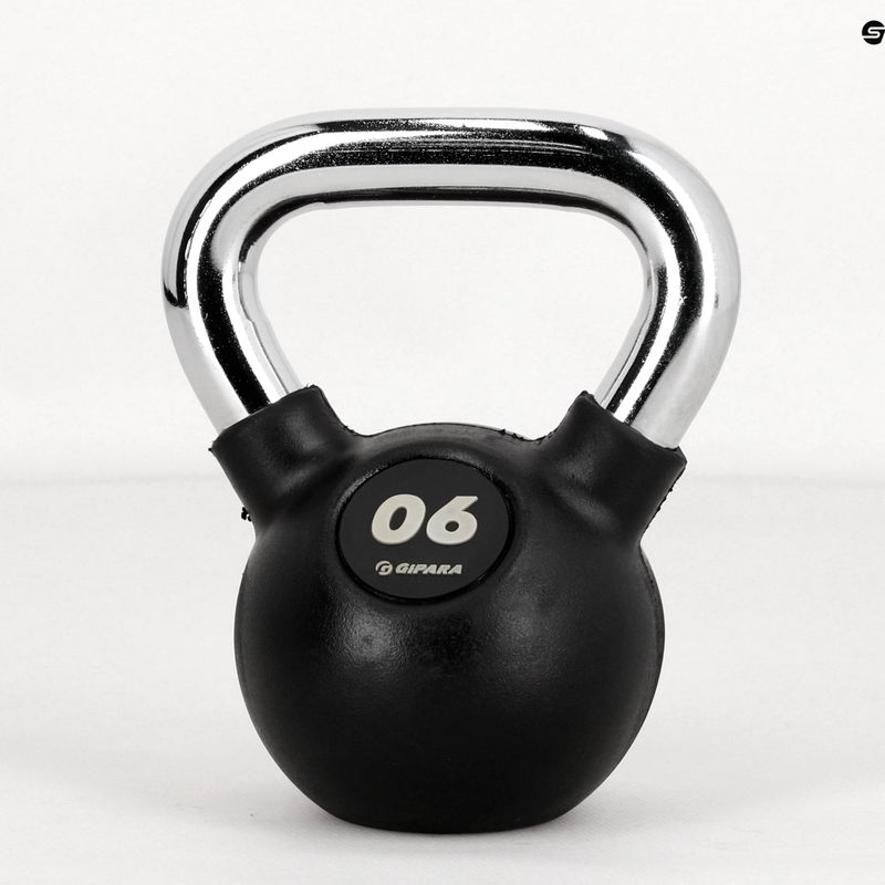 Gipara Fitness gumuotas kettlebell 3123 5