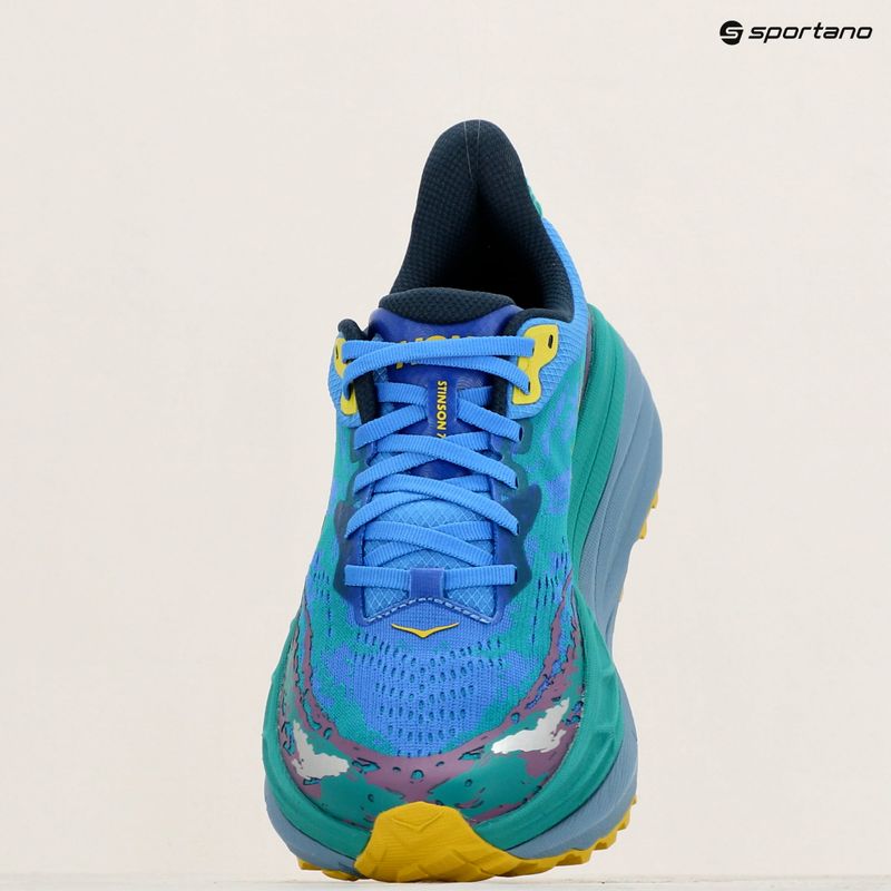 Vyriški bėgimo bateliai HOKA Stinson 7 virtual blue/tech green 9