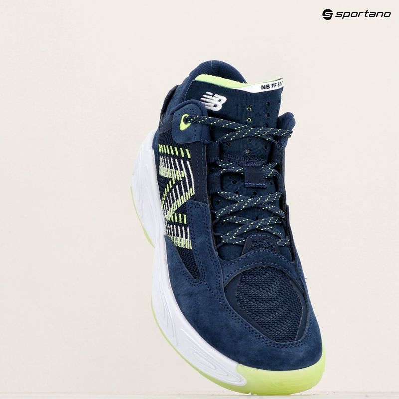 Krepšinio batai New Balance Fresh Foam BB v2 navy/lime 9