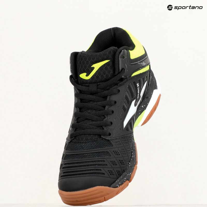 Vyriški tinklinio bateliai Joma V.Blok black/lemon fluor 10