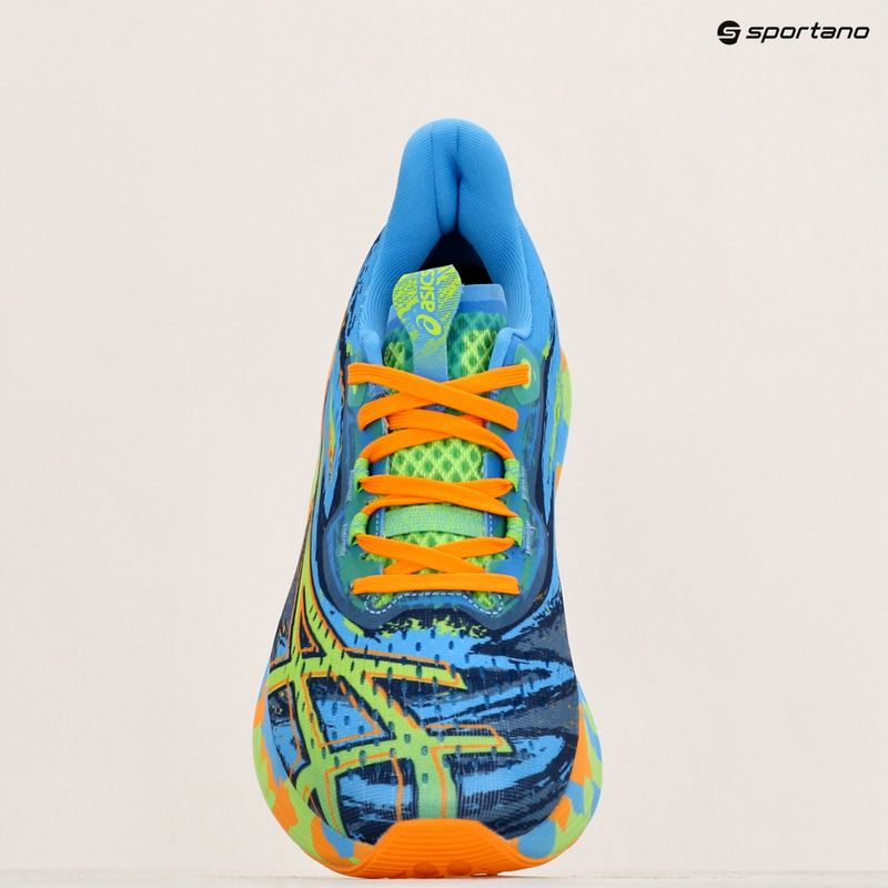 Vyriški bėgimo bateliai ASICS Noosa Tri 15 waterscape/electric lime 16