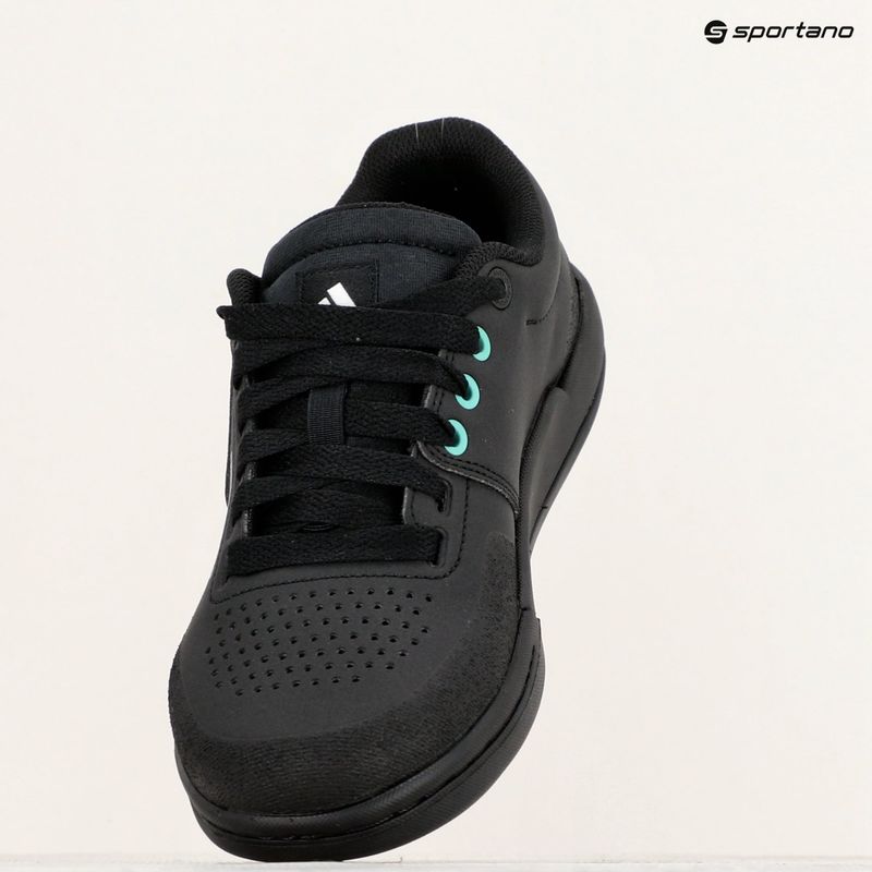 Dviračio batai platformos moteriški adidas FIVE TEN Freerider Pro core black/crystal white/acid mint 9