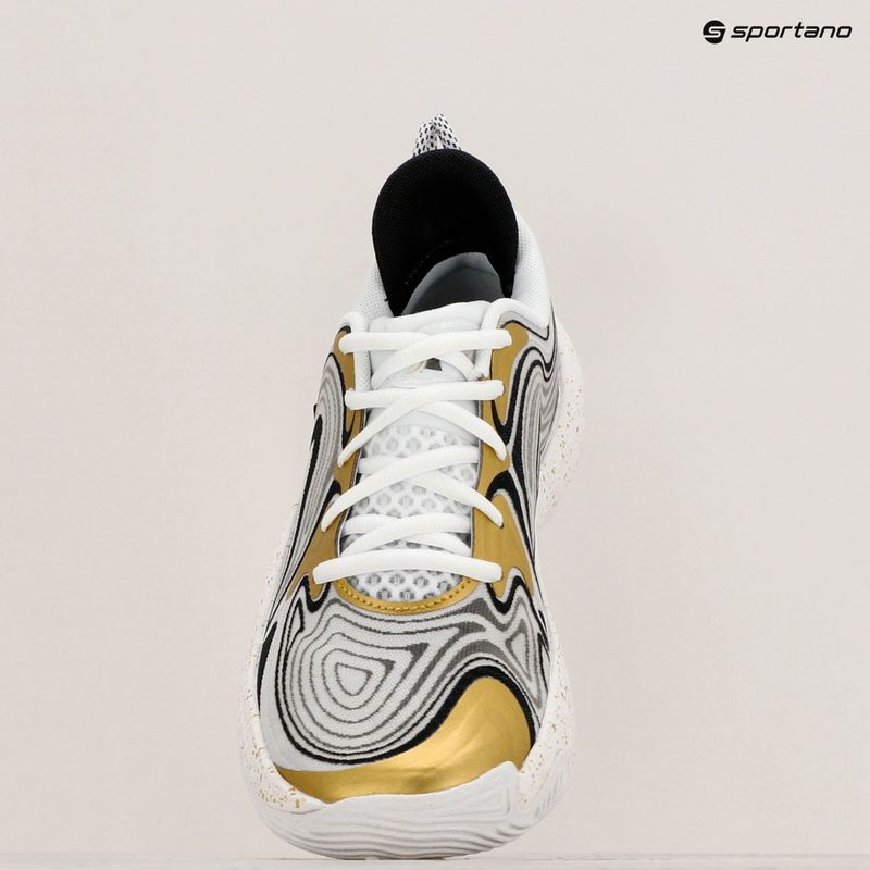 Krepšinio batai Under Armour Spawn 6 white/black/metallic gold 15