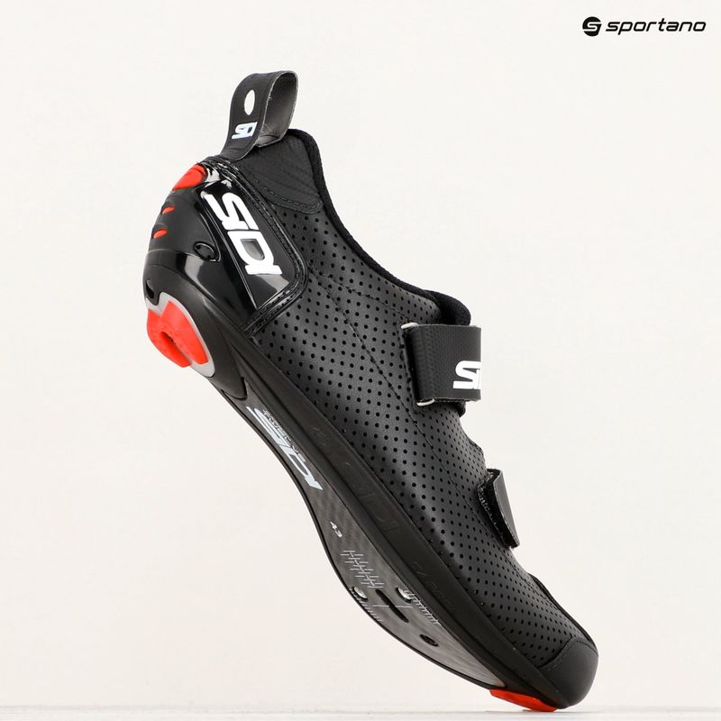 Vyriški triatlono batai Sidi T-5 Air black/black 13