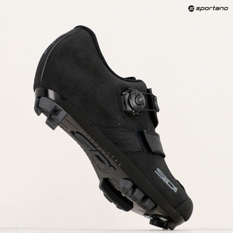 Vyriški MTB dviračių batai Sidi MTB Aertis black/black 14