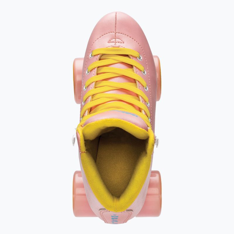 Moteriškos ratukinės pačiūžos IMPALA Quad Skate pink/yellow 10