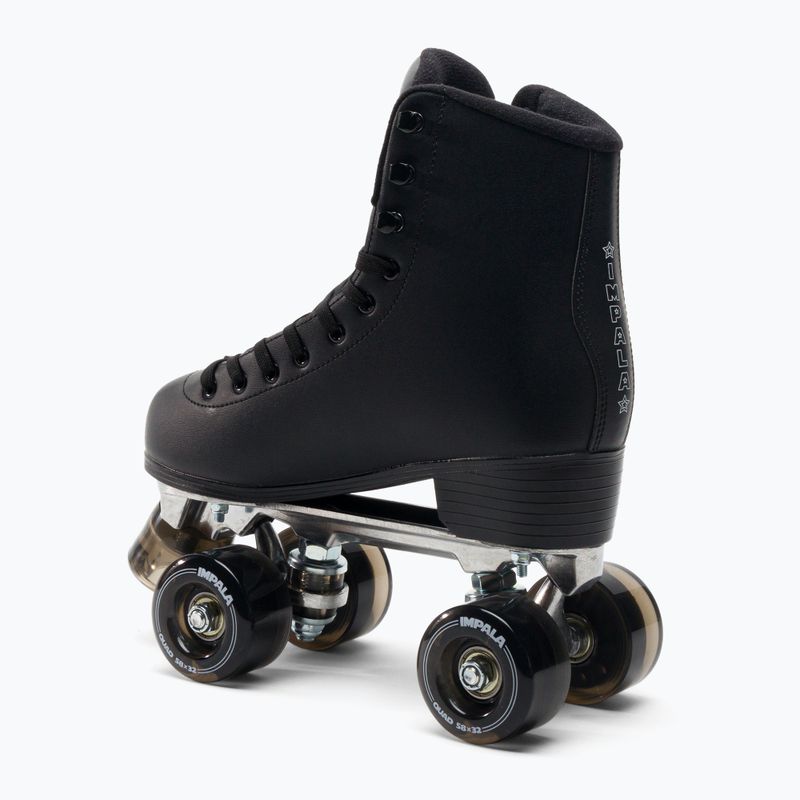 Moteriškos ratukinės pačiūžos IMPALA Quad Skate black 2