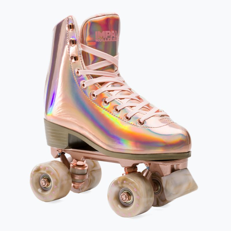 Moteriškos ratukinės pačiūžos IMPALA Quad Skate marawa rose gold