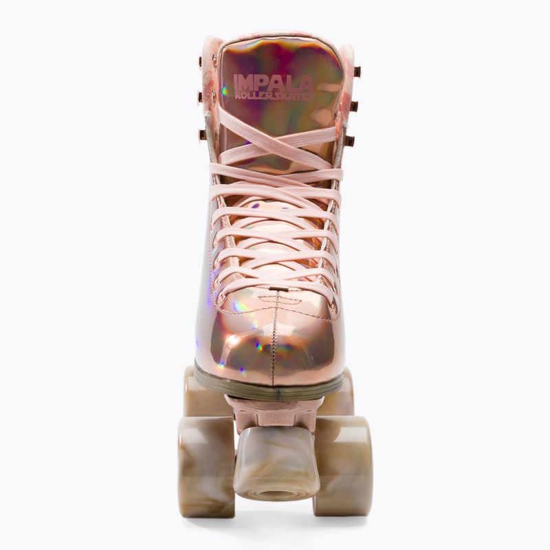 Moteriškos ratukinės pačiūžos IMPALA Quad Skate marawa rose gold 2