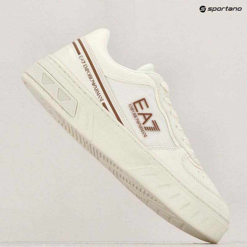 Batai EA7 Emporio Armani Summer Court triple off white/tan 11