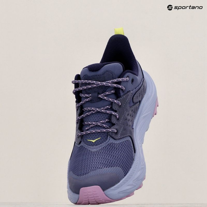 Moteriški trekingo batai HOKA Anacapa 2 Low GTX meteor/cosmic sky 9