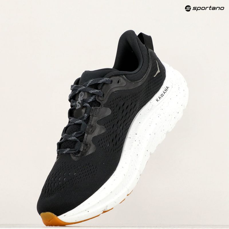 Vyriški bėgimo bateliai HOKA Kawana 2 black/white 9