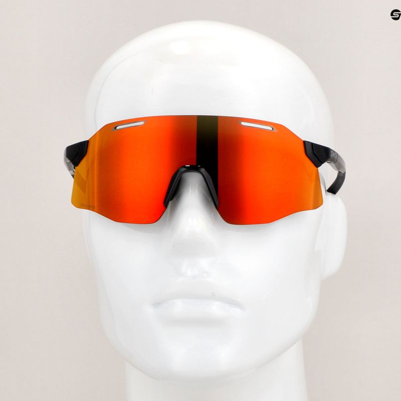 Akiniai nuo saulės Smith Vert black/chromapop red mirror 8