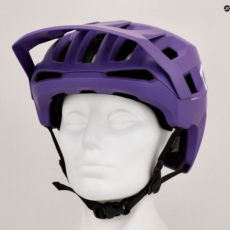 Dviračių šalmas POC Kortal Race MIPS purple/uranium black metallic matt 10