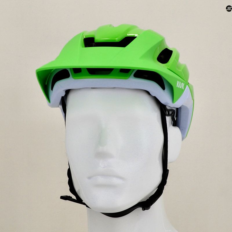 Dviračių šalmas KASK Caipi lime 11