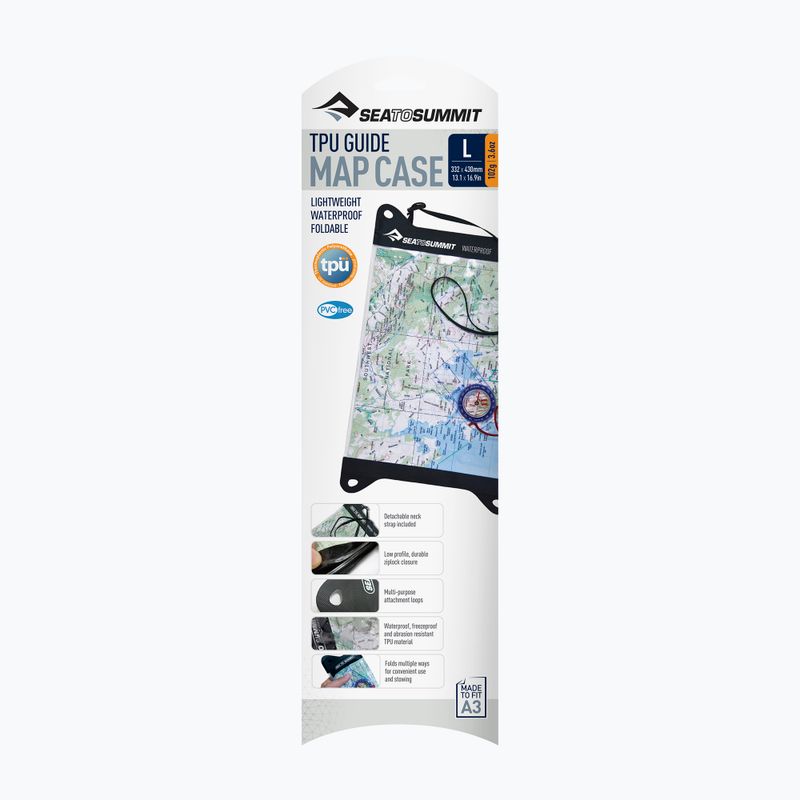 Žemėlapis Sea to Summit TPU Guide Map Cases clear 2